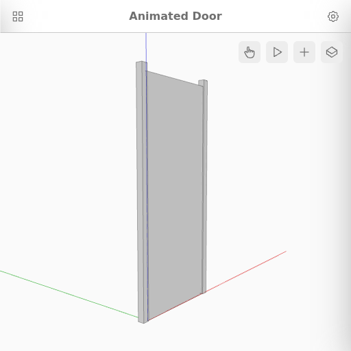 Animated Door